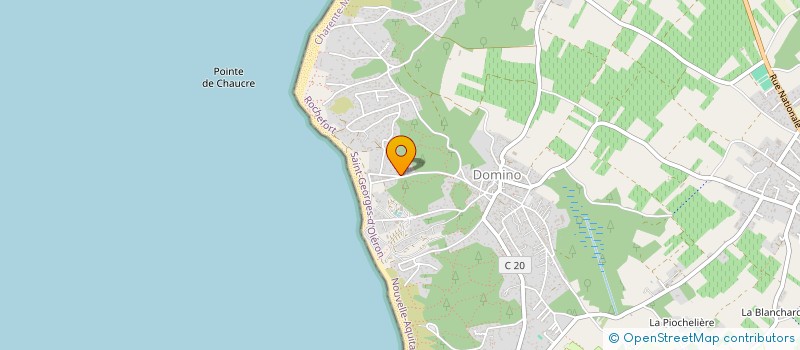 localisation de l'entreprise MONSIEUR MAURICE DUCHEMIN  SAINT-GEORGES-D'OLERON