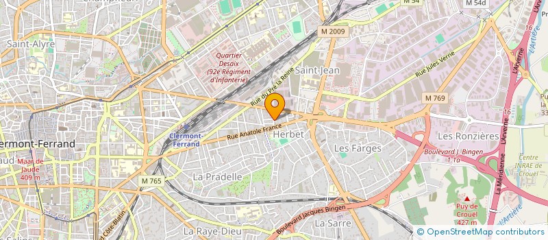 localisation de l'entreprise MONSIEUR MAURICE DUCRET  CLERMONT-FERRAND