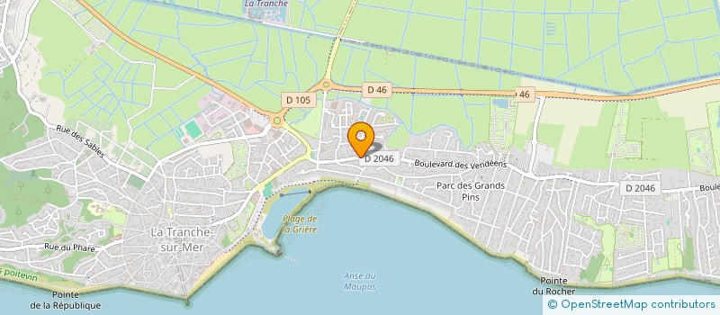 localisation de l'entreprise MONSIEUR MAURICE DUMORA à LA TRANCHE-SUR-MER