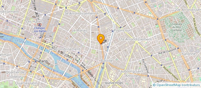 localisation de l'entreprise MONSIEUR MAURICE DUPEU  PARIS