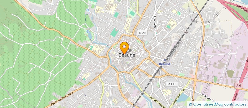 localisation de l'entreprise MONSIEUR MAURICE DUSSORT à BEAUNE