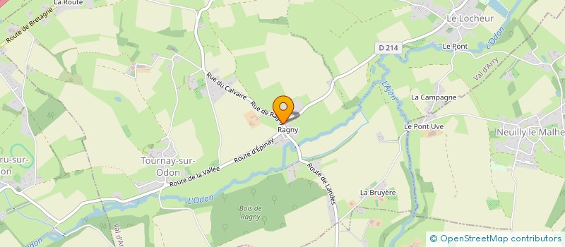 localisation de l'entreprise MONSIEUR MAURICE DUVAL  VAL D'ARRY