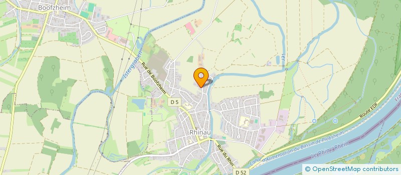 localisation de l'entreprise MONSIEUR MAURICE EHRHART  RHINAU