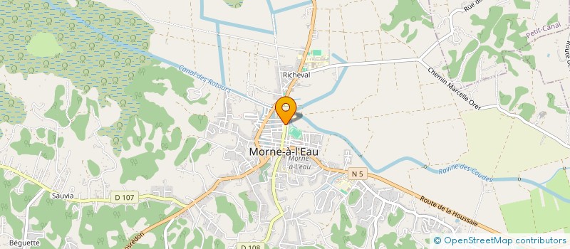 localisation de l'entreprise MONSIEUR MAURICE EMMANUEL à MORNE-A-L'EAU