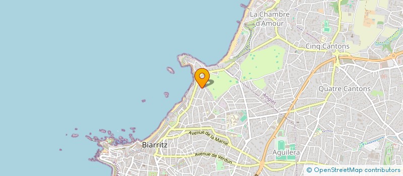 localisation de l'entreprise MONSIEUR MAURICE ERSCHLER à BIARRITZ
