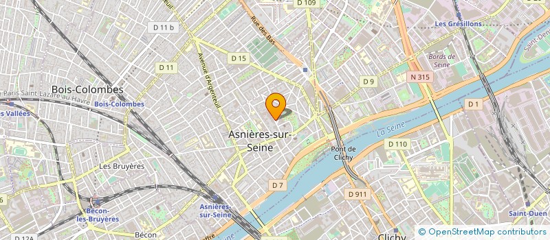 localisation de l'entreprise MONSIEUR MAURICE ESNAUD à ASNIERES-SUR-SEINE