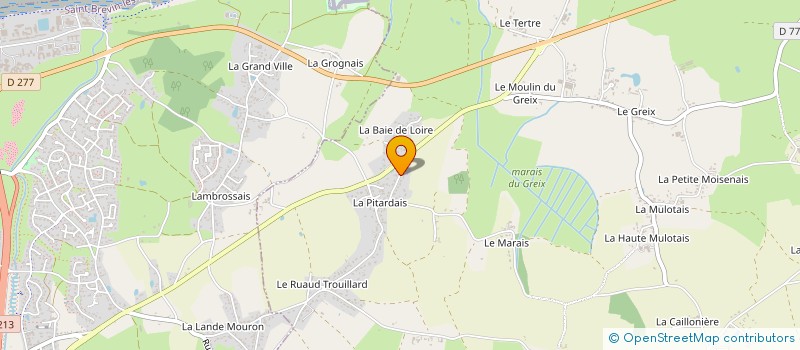 localisation de l'entreprise MONSIEUR MAURICE EVIN  CORSEPT