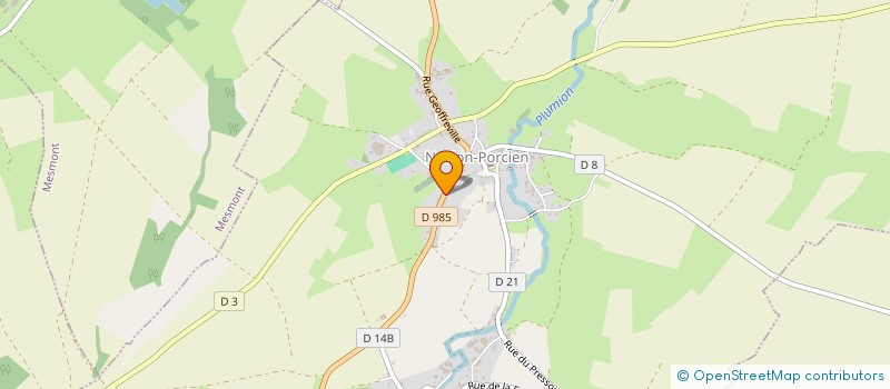 localisation de l'entreprise MONSIEUR MAURICE FERAT  NOVION-PORCIEN