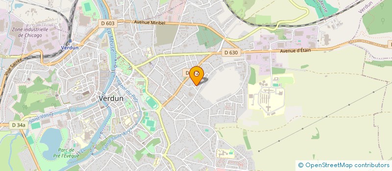 localisation de l'entreprise MONSIEUR MAURICE FERRET à VERDUN