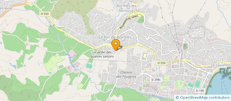localisation de l'entreprise MONSIEUR MAURICE FIGALLO à BORMES-LES-MIMOSAS