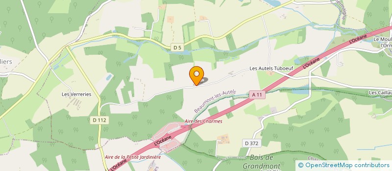 localisation de l'entreprise MONSIEUR MAURICE FRANCHET à BEAUMONT-LES-AUTELS