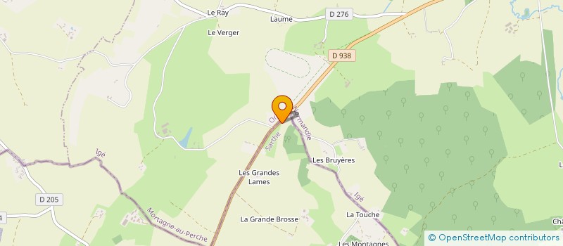 localisation de l'entreprise MONSIEUR MAURICE FRESNARD à IGE