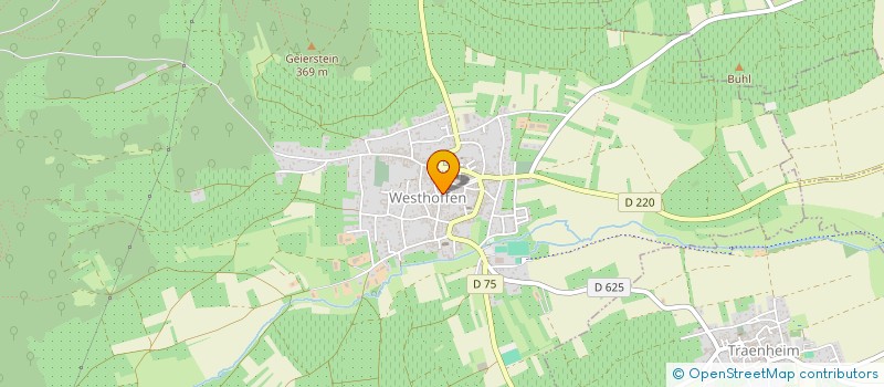 localisation de l'entreprise MONSIEUR MAURICE FRETZ  WESTHOFFEN