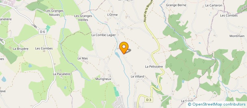 localisation de l'entreprise MONSIEUR MAURICE FULCHIRON  GRAMMOND