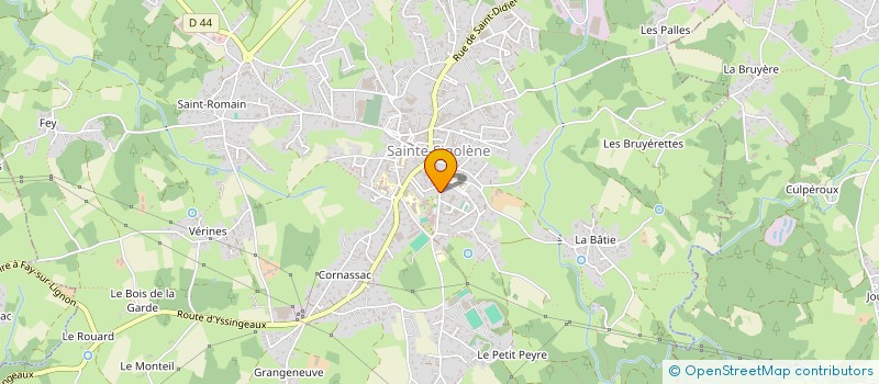 localisation de l'entreprise MONSIEUR MAURICE GAILLARD à SAINTE-SIGOLENE