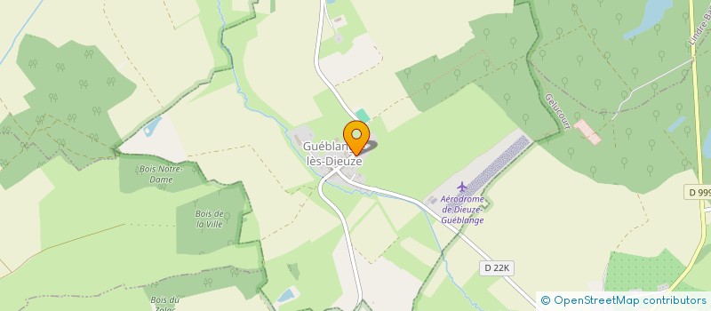 localisation de l'entreprise MONSIEUR MAURICE GAILLOT à GUEBLANGE-LES-DIEUZE