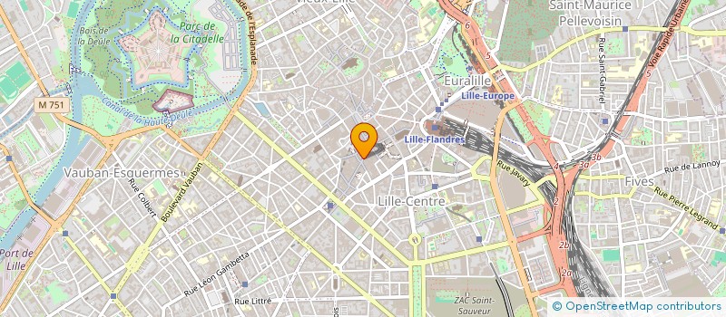 localisation de l'entreprise MONSIEUR MAURICE GARBER à LILLE
