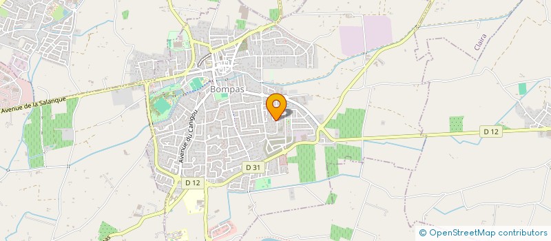 localisation de l'entreprise MONSIEUR MAURICE GARCIAS  BOMPAS