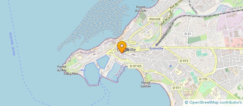 localisation de l'entreprise MONSIEUR MAURICE GARDIN à GRANVILLE
