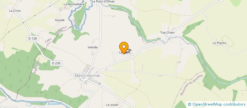 localisation de l'entreprise MONSIEUR MAURICE GAUDIN à PUTANGES-LE-LAC