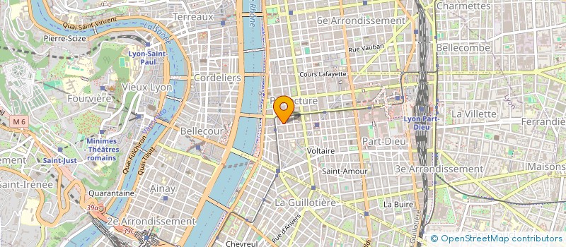 localisation de l'entreprise MONSIEUR MAURICE GAUTHIER à LYON