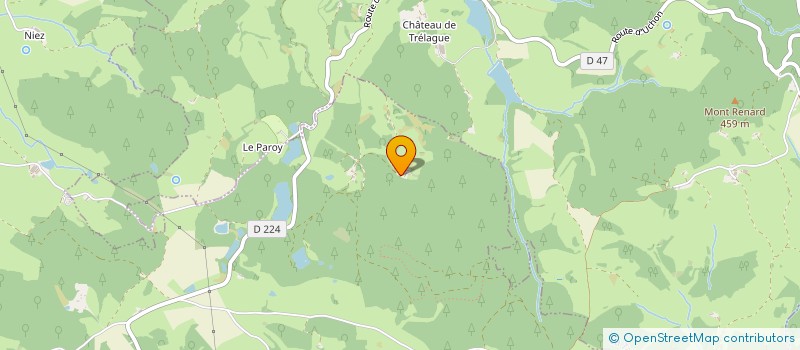 localisation de l'entreprise MONSIEUR MAURICE GAUTHIER  DETTEY