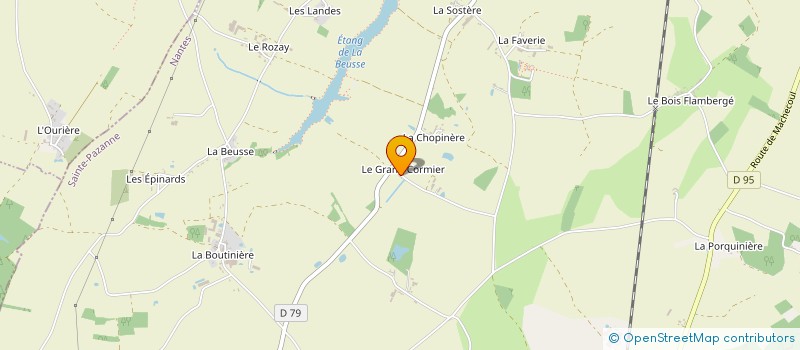localisation de l'entreprise MONSIEUR MAURICE GAUTIER à SAINTE-PAZANNE