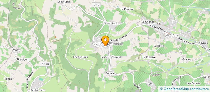 localisation de l'entreprise MONSIEUR MAURICE GELAY à PORTE-DES-PIERRES-DOREES