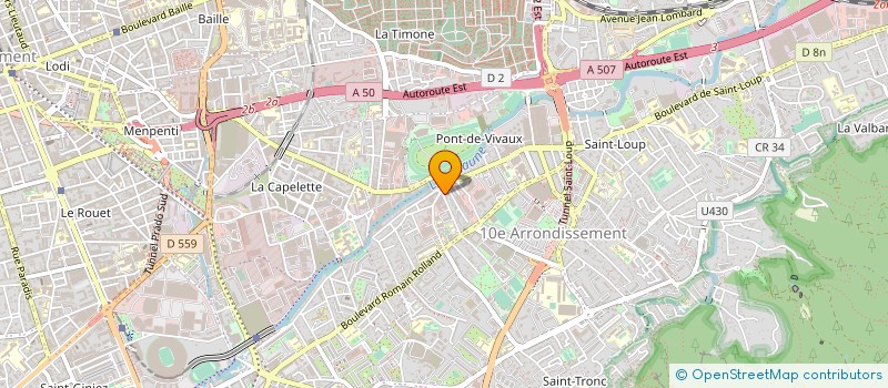 localisation de l'entreprise MONSIEUR MAURICE GEORGES à MARSEILLE