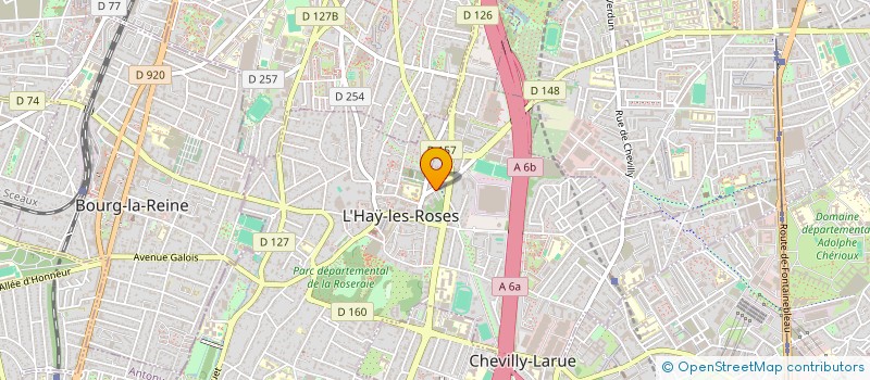 localisation de l'entreprise MONSIEUR MAURICE GHIGHI à L'HAY-LES-ROSES