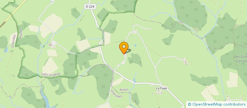 localisation de l'entreprise MONSIEUR MAURICE GILLOT  SANVIGNES LES MINES