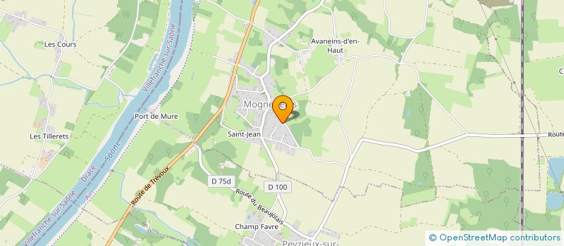 localisation de l'entreprise MONSIEUR MAURICE GIRARD à MOGNENEINS