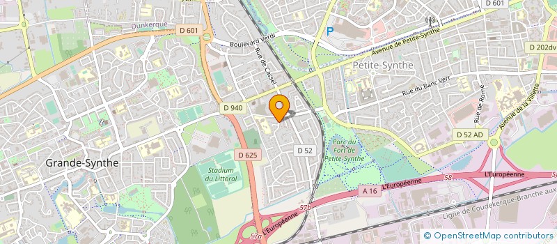 localisation de l'entreprise MONSIEUR MAURICE GIRARD à DUNKERQUE