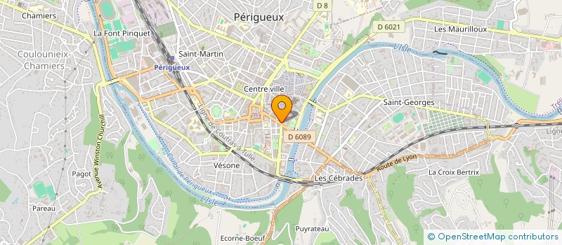 localisation de l'entreprise MONSIEUR MAURICE GIRAUD  PERIGUEUX