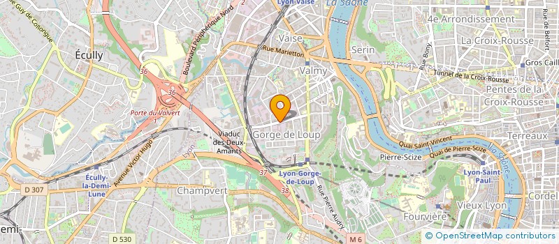 localisation de l'entreprise MONSIEUR MAURICE GIROUDON à LYON