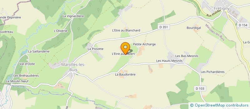 localisation de l'entreprise MONSIEUR MAURICE GODEFROY à MAROLLES-LES-BUIS