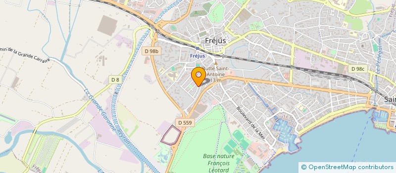 localisation de l'entreprise MONSIEUR MAURICE GOETZ à FREJUS