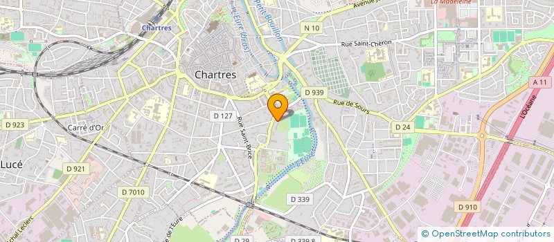localisation de l'entreprise MONSIEUR MAURICE GOMIS à CHARTRES
