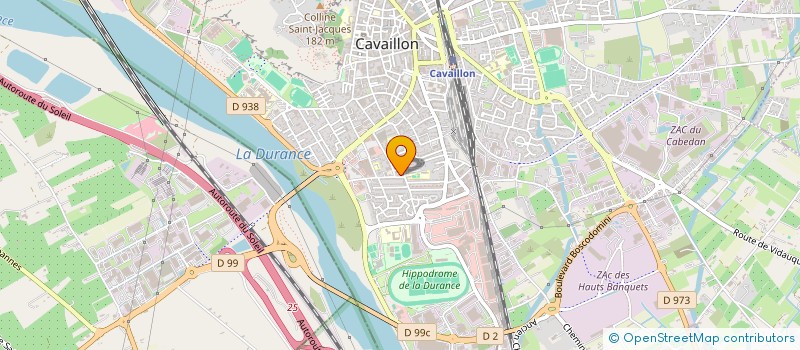 localisation de l'entreprise MONSIEUR MAURICE GONTHIER  CAVAILLON