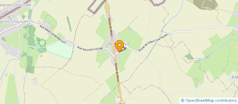 localisation de l'entreprise MONSIEUR MAURICE GONTIER  BETTIGNIES