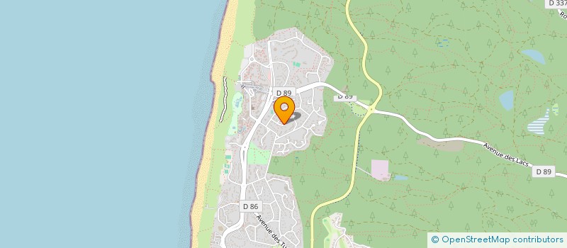 localisation de l'entreprise MONSIEUR MAURICE GOUAZE  SEIGNOSSE