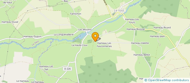 localisation de l'entreprise MONSIEUR MAURICE GOURBESVILLE à QUETTEHOU