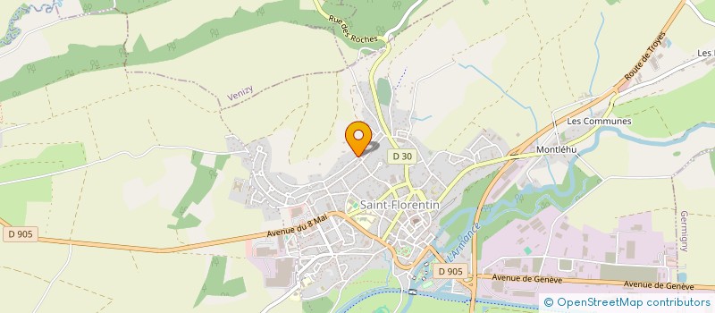 localisation de l'entreprise MONSIEUR MAURICE GRAAS  NEUVY-SAUTOUR