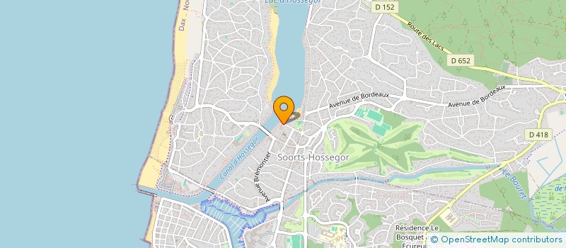 localisation de l'entreprise MONSIEUR MAURICE GRAFFENBERG  DAX