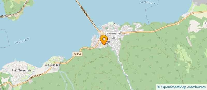 localisation de l'entreprise MONSIEUR MAURICE GRAND JANY  SAVINES-LE-LAC