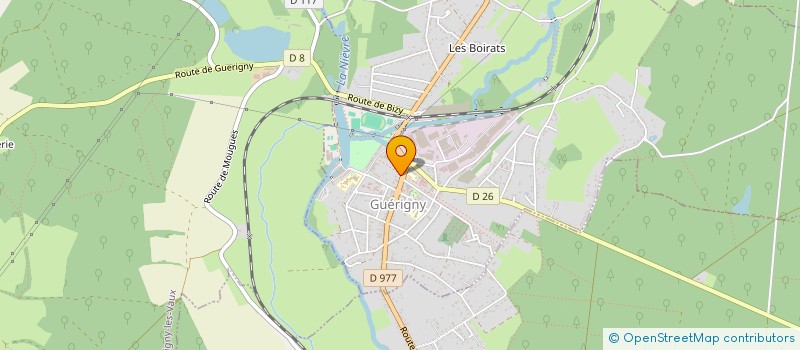 localisation de l'entreprise MONSIEUR MAURICE GREMY à ST-AUBIN-LES-FORGES