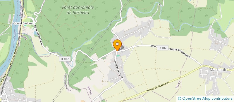 localisation de l'entreprise MONSIEUR MAURICE GROLLIER  FERICY