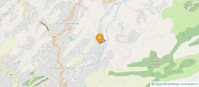 localisation de l'entreprise MONSIEUR MAURICE GRONDIN  LE TAMPON