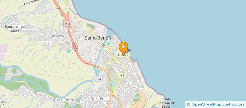 localisation de l'entreprise MONSIEUR MAURICE GUICHARD  SAINT-BENOIT