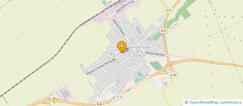 localisation de l'entreprise MONSIEUR MAURICE GUYON  FERE-CHAMPENOISE